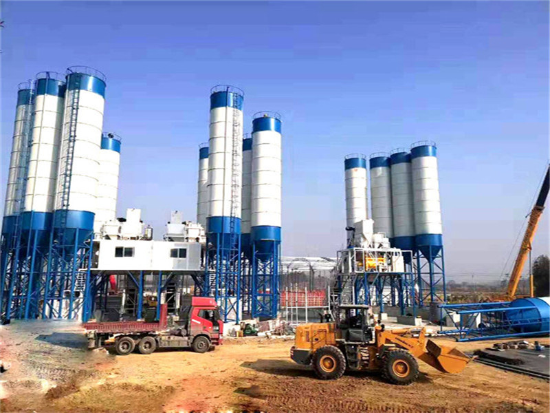 一套50型簡易小型混凝土攪拌站，小型簡易混凝土攪拌站有幾方機